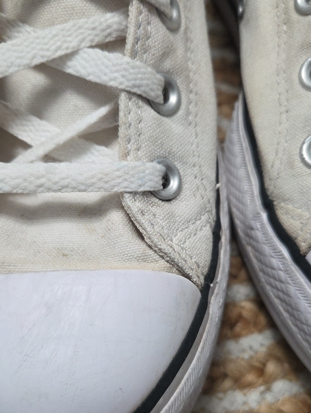 Converse All Star Lift Platform Hightop In White, Size 7.5 - Picture 9 of 11
